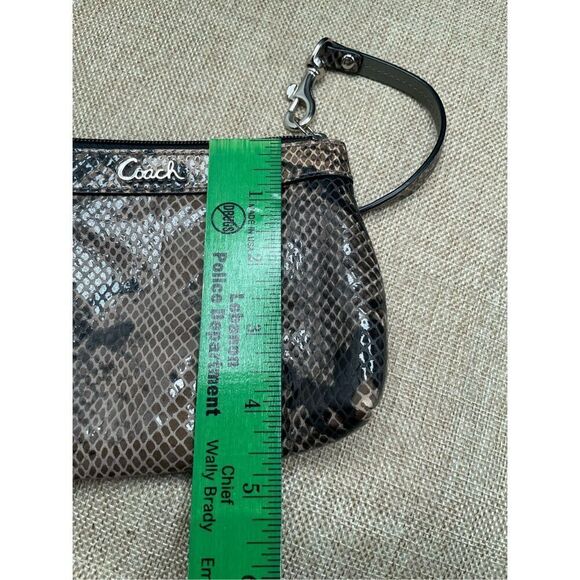 Coach Snake Print Wristlet - Picture 10 of 15